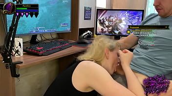 Afspelen Mijn vriend speelt World of Warcraft, en ik wilde de lul in mijn mond voelen annycandy painboy